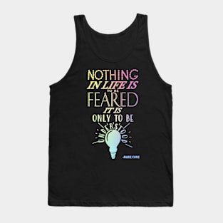 Inspirational Science Teacher Tank Top